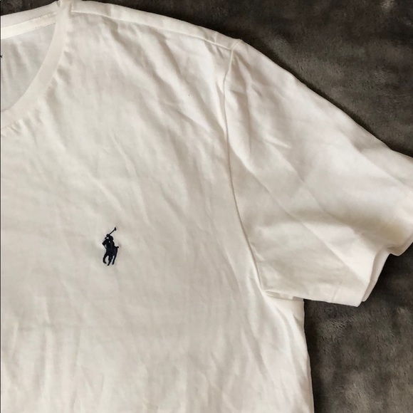 White Polo Logo Tee - Picture 4 of 4